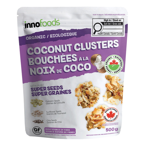 Inno Foods Organic Coconut Clusters