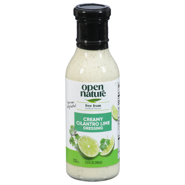 Open Nature Dressing, Creamy Cilantro Lime