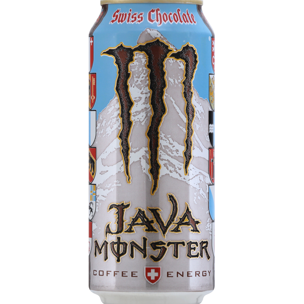 Monster Energy Drink, Coffee + Energy, Swiss Chocolate Same-Day