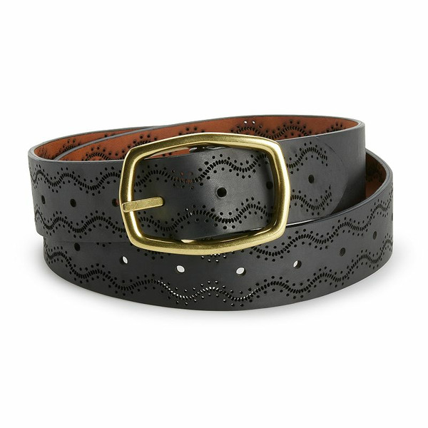 Sonoma Goods For Life Women's Perforated Texture Reversible Belt