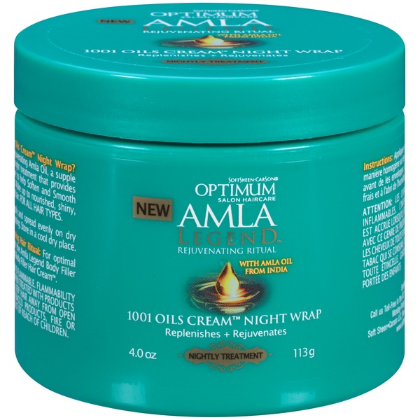 Optimum Care For All Hair Types Amla Legend 1001 Oils Cream Night