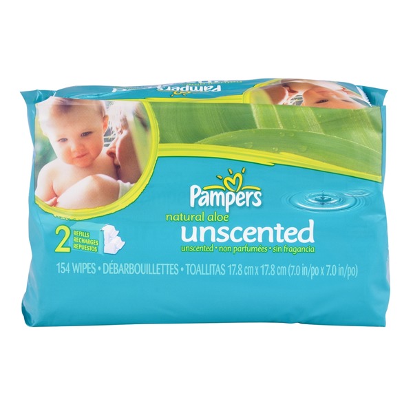 pampers natural wipes
