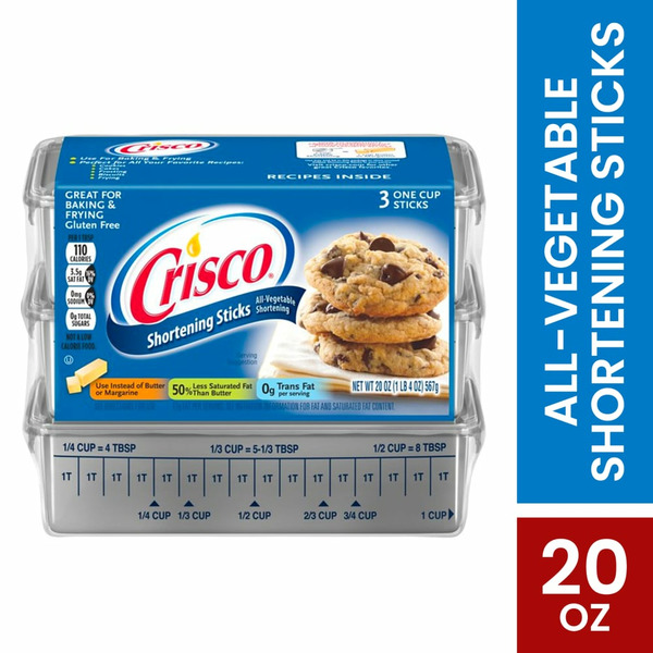 Kroger Crisco AllVegetable Shortening Sticks SameDay Delivery or