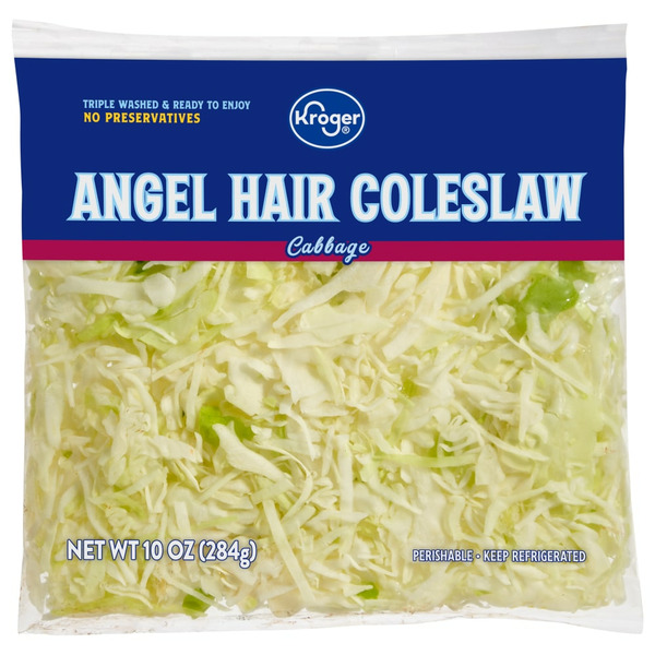 Kroger Kroger Angel Hair Cabbage Coleslaw SameDay Delivery or Pickup