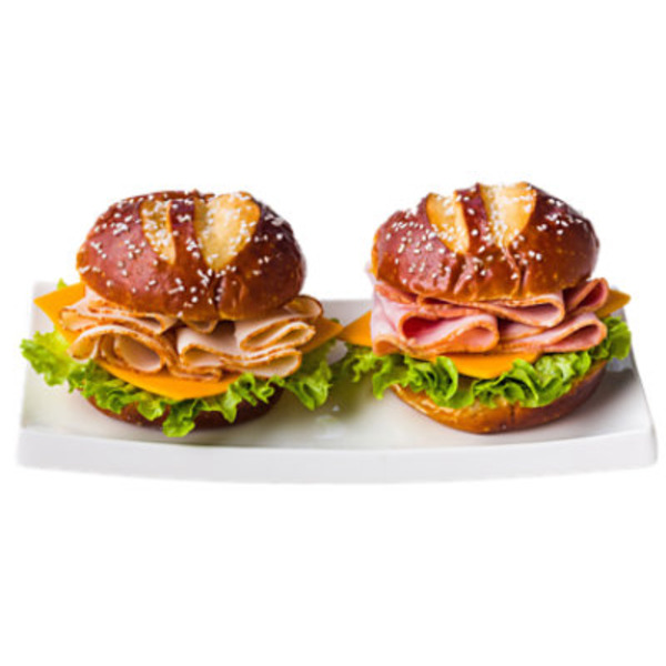 RM FS Ham & Turkey Pretzel Duo Sandwich