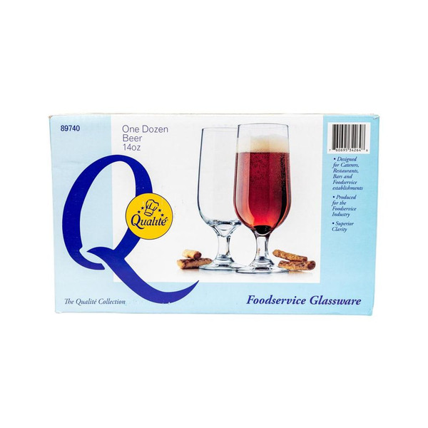 QUALITE 14Z BEER GLASS DZ