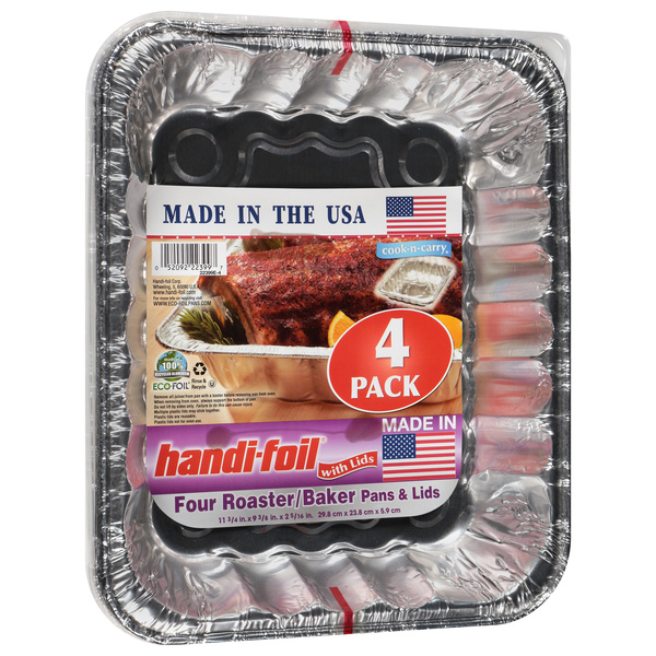 Handi-foil Roaster/Baker Pans & Lids