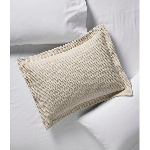 L.L.Bean Organic Honeycomb Matelasse Sham