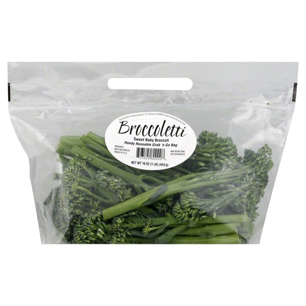 Wegmans Broccoletti Sweet Baby Broccoli (16 oz bag) Instacart