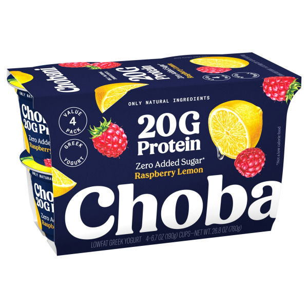Chobani Lowfat Raspberry Lemon Greek Yogurt