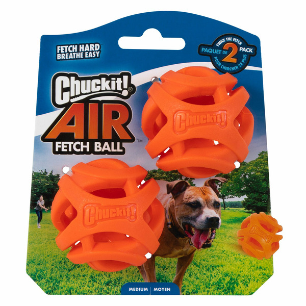 Chuckit! Breathe Right Fetch Ball Pet Toy - Medium