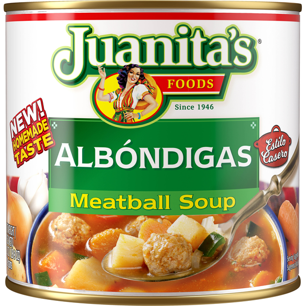Juanita's Foods Meatball and Vegetable Soup