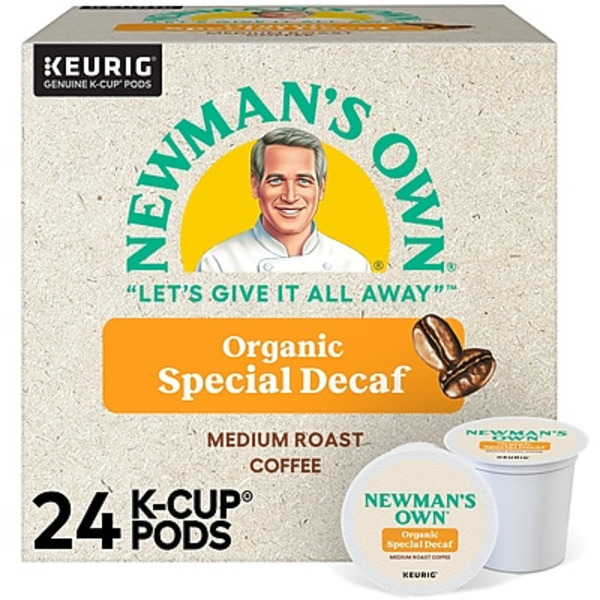 Newman's Own Organic Special Decaf K-Cup Pods