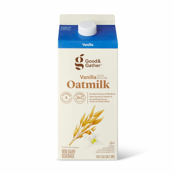 Good & Gather Vanilla Oatmilk Non-dairy Beverage