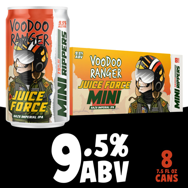 Voodoo Ranger New Belgium Voodoo Ranger Juice Force IPA Craft Beer