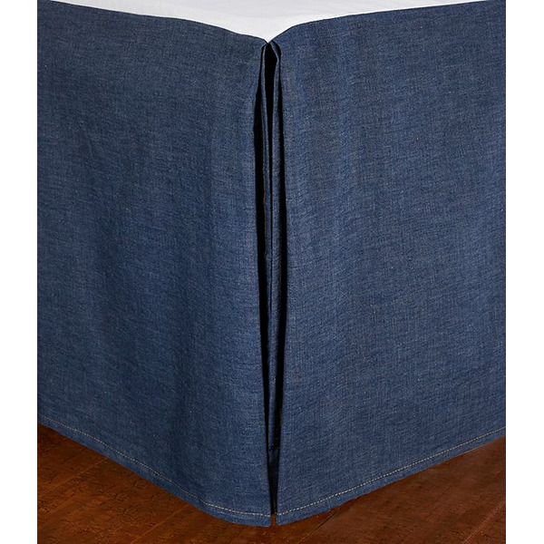 Cremieux Denim Bedskirt