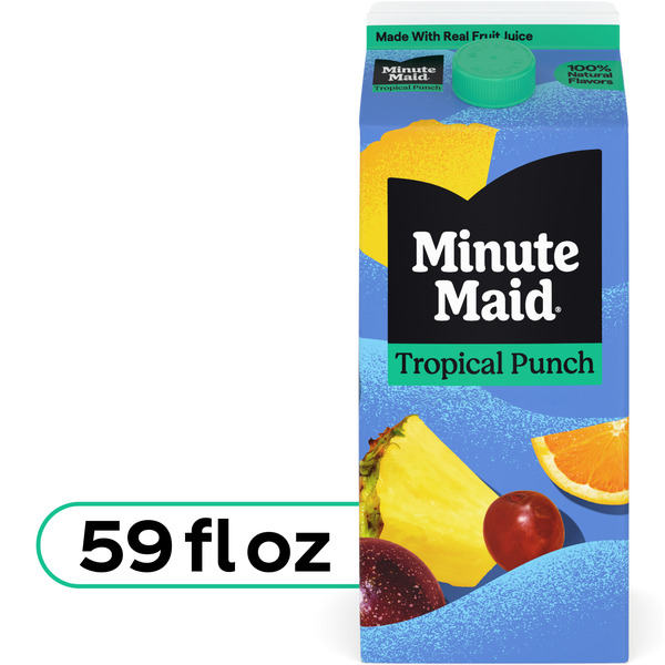 Minute Maid Tropical Punch Juice Drink Carton Same-Day Delivery or