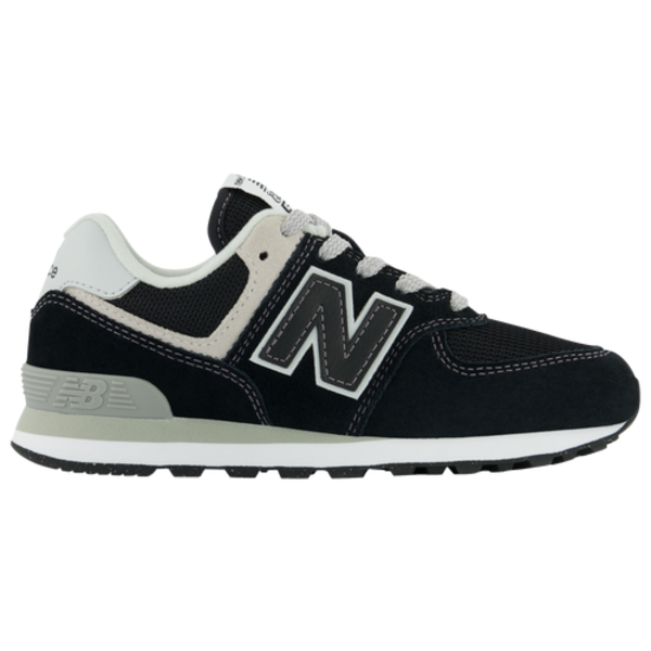 New Balance Kids' Preschool 574 Shoes, Size 13.0K, Medium/D - Black/White