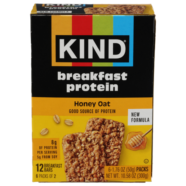 Kind Honey Oat Breakfast Bars 12 Pack