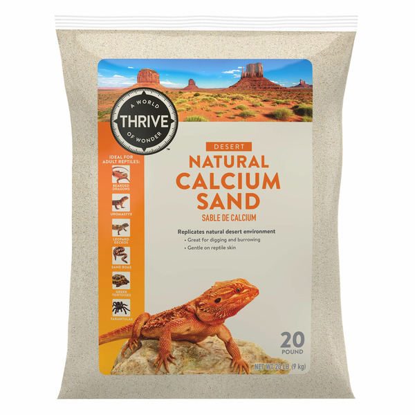 Thrive Desert Natural Calcium Sand - Tan