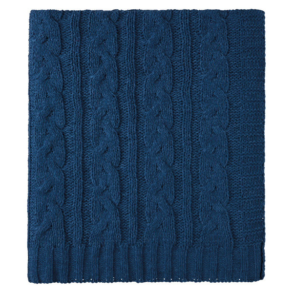 【新品・未使用】ON SLIVA KNIT BLANKET ネイビー Blue Weighted Blanket - Calming & cozy - Bearaby