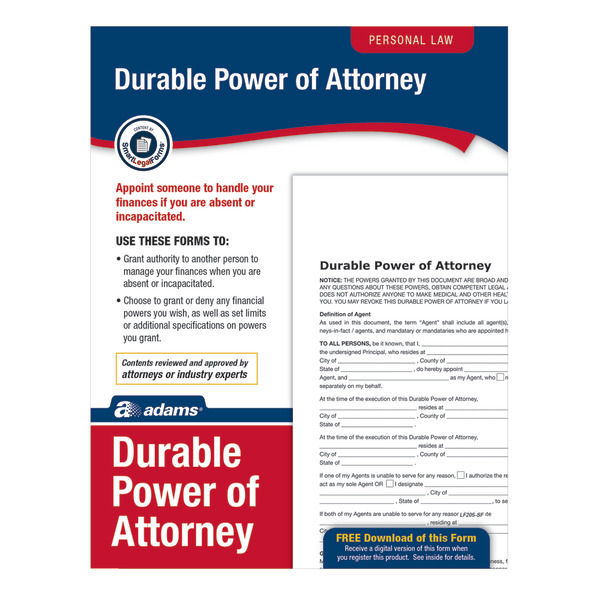 Adams Durable Power of Attorney
