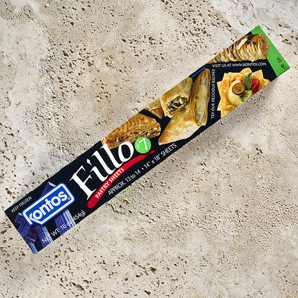 Frozen Kontos - Filo Dough #7 - 14x18 inch sheets - 16oz