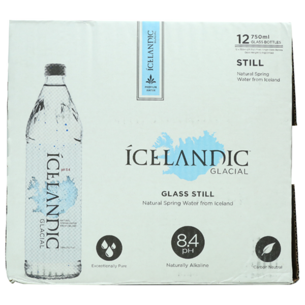 Icelandic Glacial Natural Icelandic Spring Water Case 12 Pack