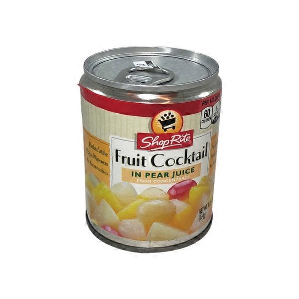 ShopRite Fruit Cocktail In Pear Juice (8.25 oz) Instacart