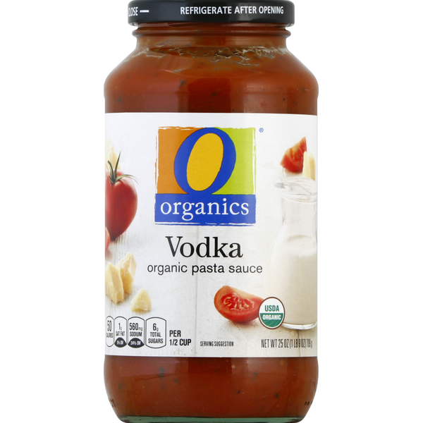O Organics Pasta Sauce, Organic, Vodka