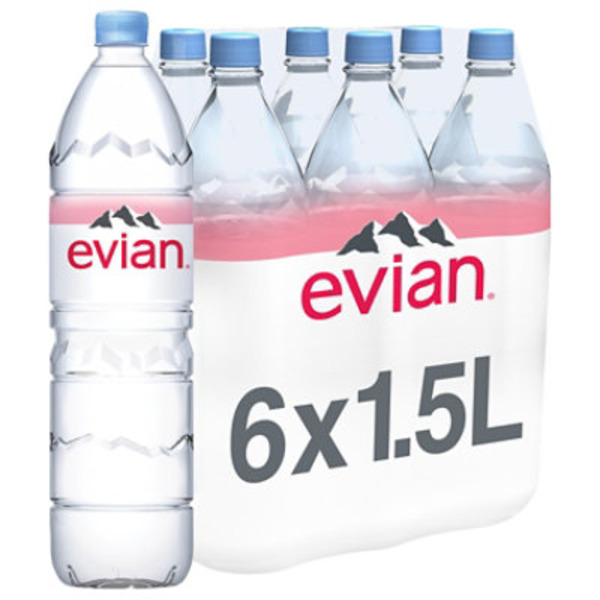 evian Natural Spring Water