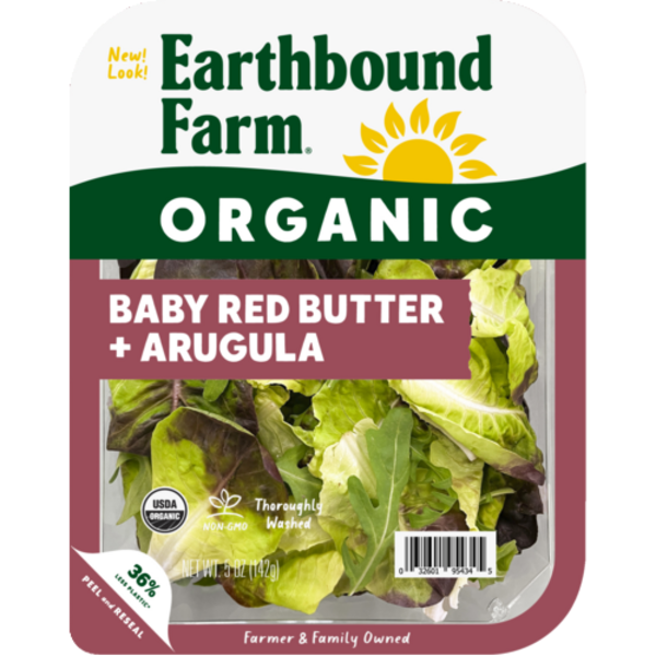 Earthbound Farm Organic Baby Red Butter + Arugula Salad