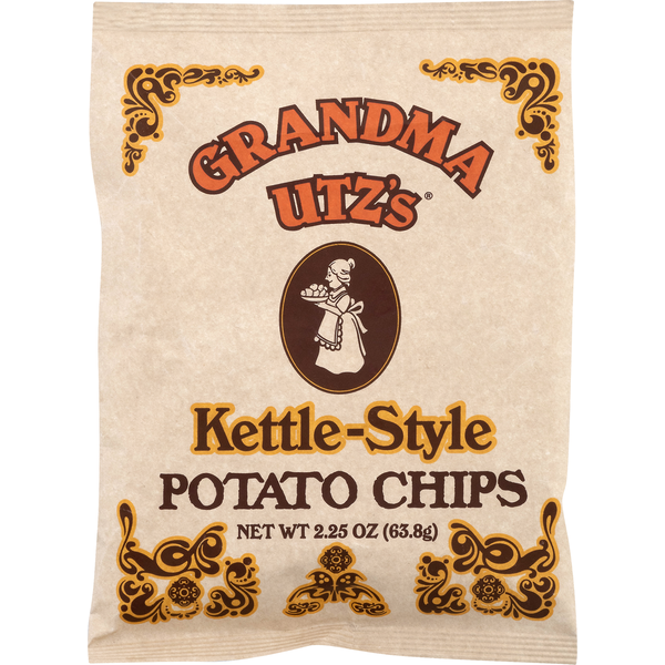 Grandma Utz's Potato Chips, KettleStyle (2.25 oz) Instacart