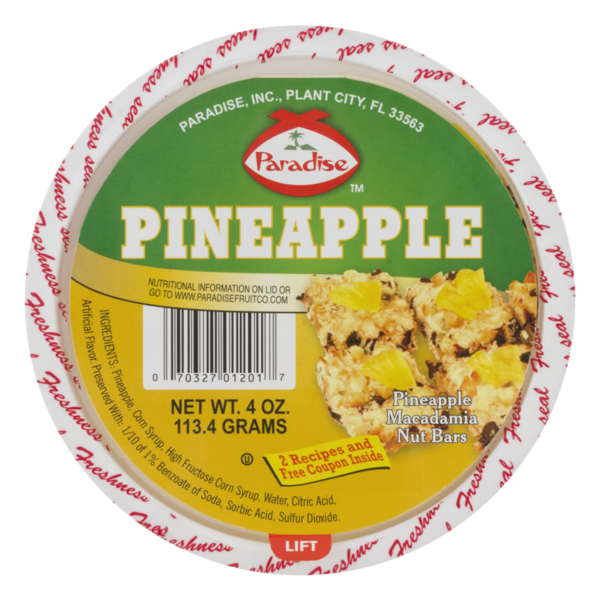 Paradise Herbs Pineapple Macadamia Nut Bars Same-Day Delivery or
