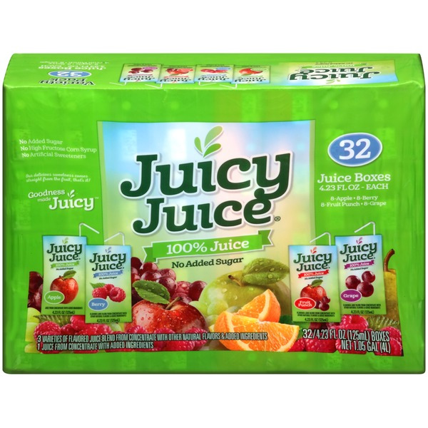Juicy Juice - Variey Pack - 4.23 Oz