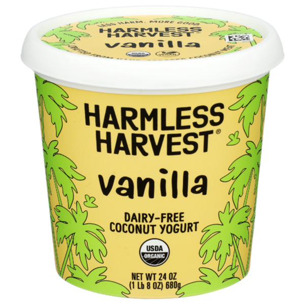 Harmless Harvest Organic Vanilla Dairy-Free Coconut Yogurt Alternative