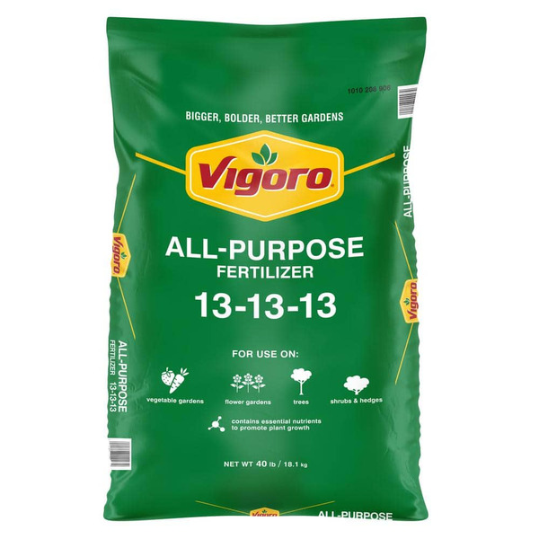 Vigoro 40 Lb. All Purpose 13-13-13 Fertilizer For Plants And Gardens