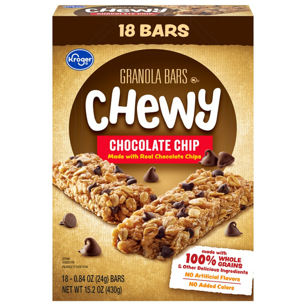Kroger Kroger Granola Bars, Chocolate Chips, Chewy SameDay Delivery or