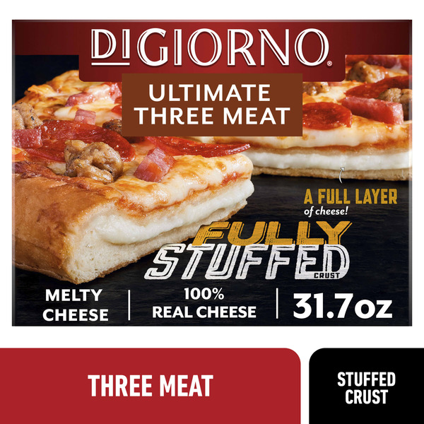 【OnOFF】PIZZA TAPES EXTRA LARGE 3枚組 DiGiorno Fully Stuffed Crust Ultimate Three Meat Frozen
