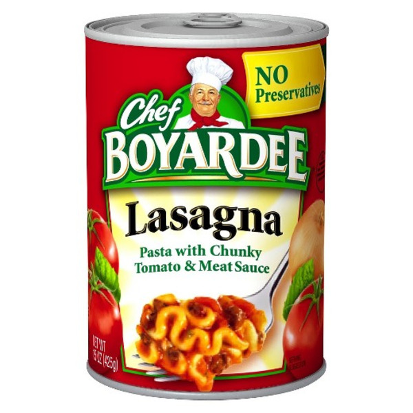 Chef Boyardee - Beef Lasagna Pasta - 24/15 oz Can