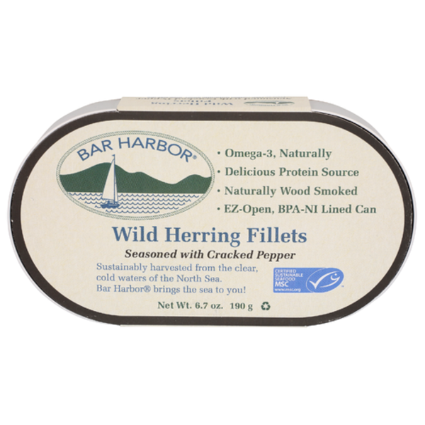 Bar Harbor Herring With Cracked Pepper