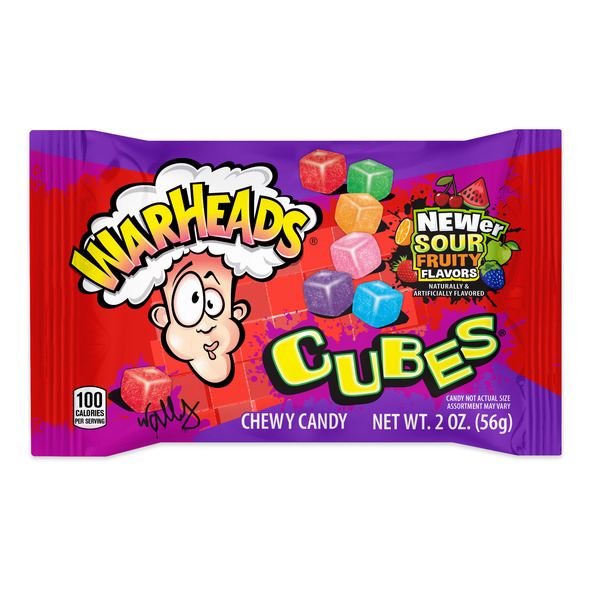 WARHEADS Cubes 2oz. Count Good