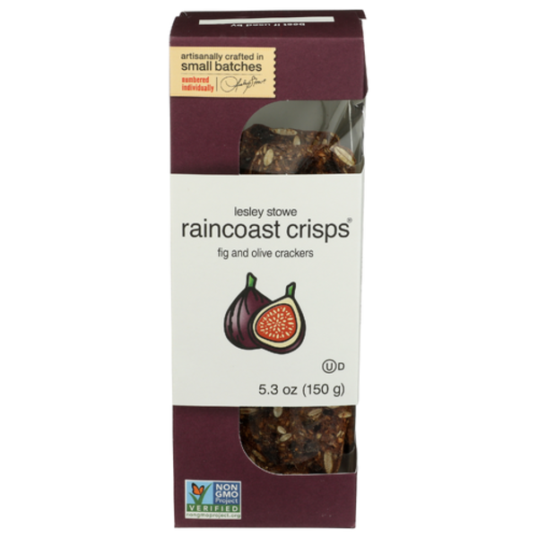 Lesley Stowe Raincoast Fig And Olive Crisps