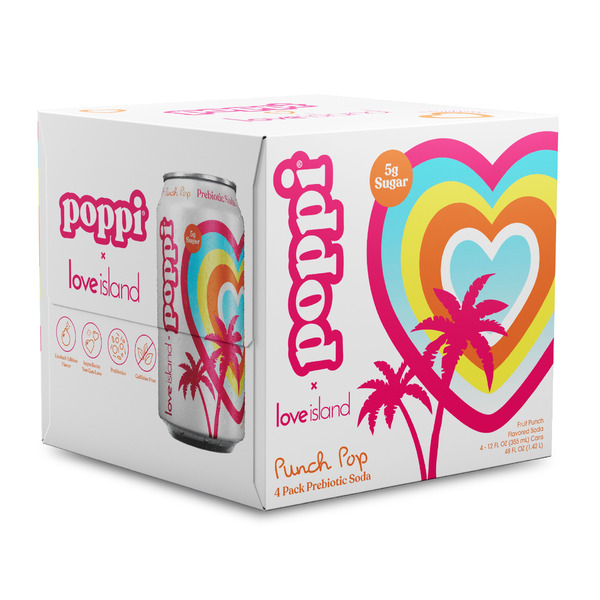 papipupepo Poppi Prebiotic Soda, Punch Pop Same-Day Delivery or Pickup | Stew