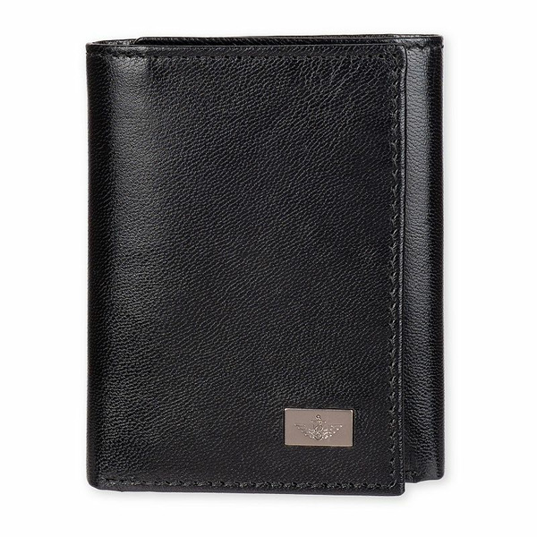 Dockers Men's ® RFID-Blocking Extra-Capacity Trifold Wallet, Black