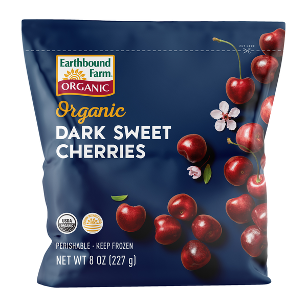 Earthbound Farm Frozen Organic Dark Sweet Cherries Same-Day
