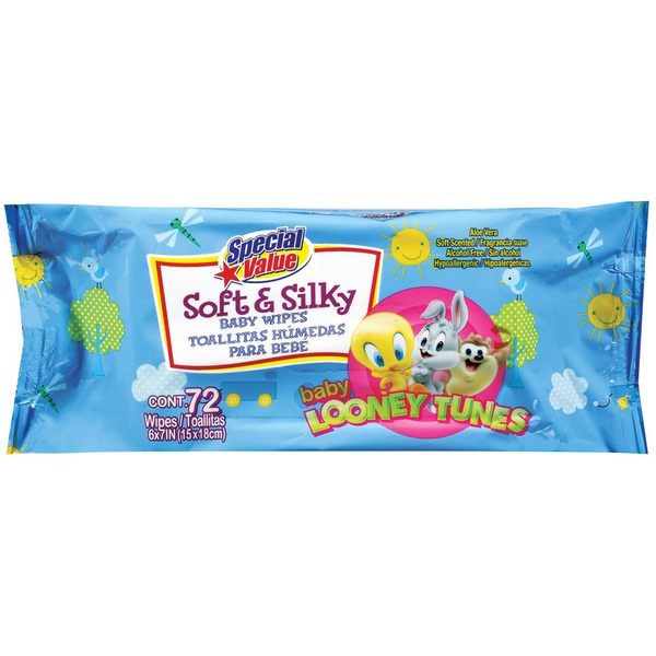 baby looney tunes baby wipes