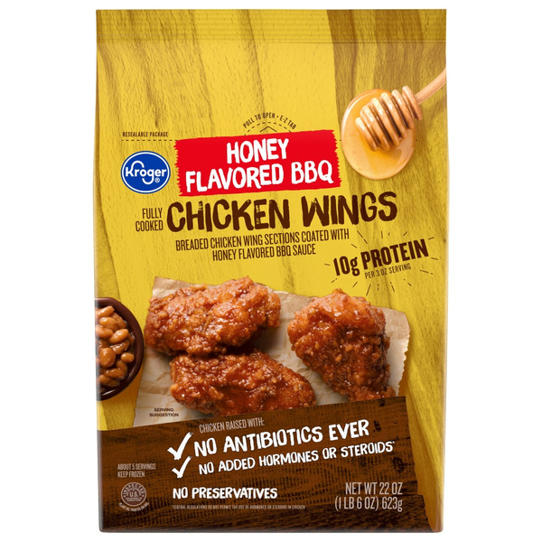 Kroger Kroger Honey BBQ Chicken Wings SameDay Delivery or Pickup