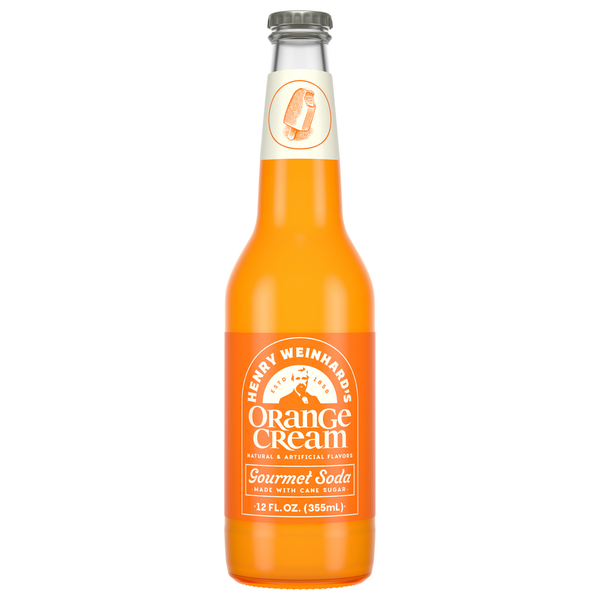 Henry Weinhard's Gourmet Soda, Orange Cream Same-Day Delivery or