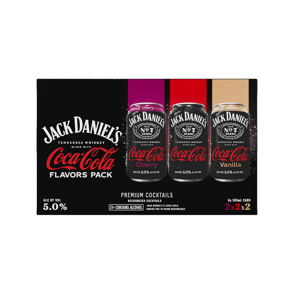 Jack Daniel's Canned Cocktails Variety Pack Same-Day Delivery